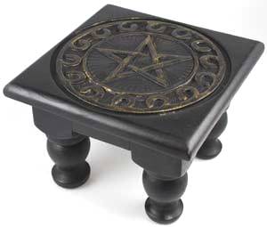 Pentagram Altar Table - 6"