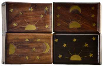 Celestial Wood Ritual Box