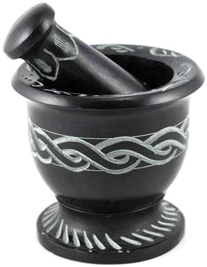 Celtic Knot Mortar and Pestle