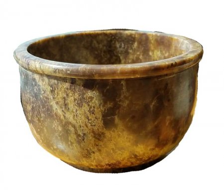 Soapstone Ritual Bowl - 4"