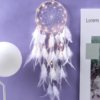 H - White Lotus Flower/White Feathers